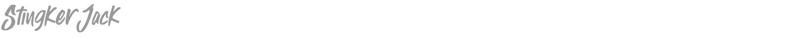 Stingker Jack font preview
